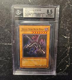 Drago nero occhi rossi ldd 1a edizione yi gi oh bg