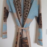 Cardigan ONLY stile etnico con cintura - tg S