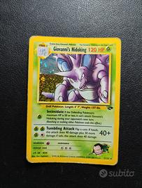 Giovanni Nidoking - Carte Pokemon Set Gym 