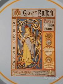 VASSOIO PUBBLICITARIO BUITONI VINTAGE
