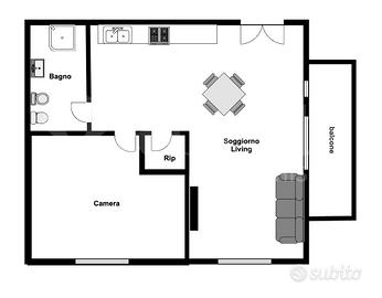 Appartamento Argelato [E38VRG]