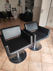 2 Poltrone Parrucchiera 