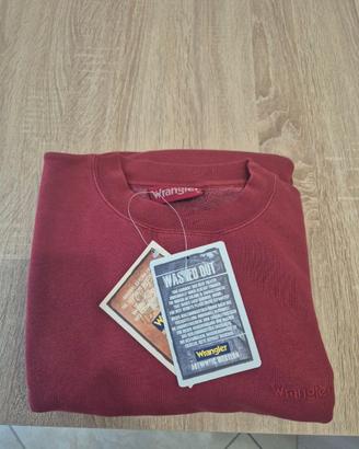 Felpa wrangler nuova con cartellino