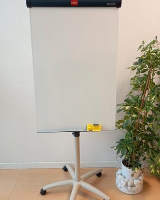 lavagna Nobo Flipchart Barracuda mobile e magn