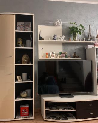 Parete attrezzata soggiorno moderna
