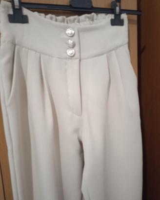 Pantalone donna Beige