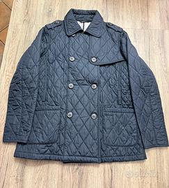 Giacca Barbour blu alasdiar quilt uk14