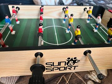 Calcio balilla da tavolo