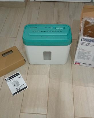 Distruggidocumenti, blu/bianco EXPERTIZ