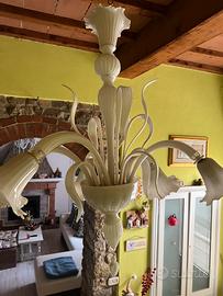 Lampadario vetro di murano