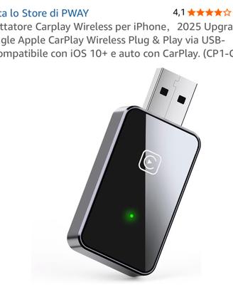 Carplay Wireless per iPhone，2025
