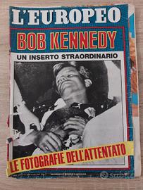 L'Europeo N. 24 (13 Giugno 1968) Attentato kennedy