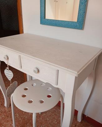Toeletta shabby chic