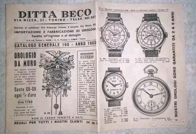 Catalogo orologi Beco - Semiconduttori Ruberoid