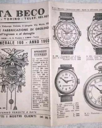 Catalogo orologi Beco - Semiconduttori Ruberoid