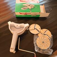 Moulinex vintage manuale con dischi - con scatola