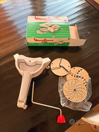 Moulinex vintage manuale con dischi - con scatola