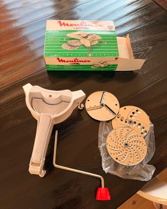 Moulinex vintage manuale con dischi - con scatola