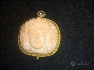 collana antica in corallo rosa di sciacca