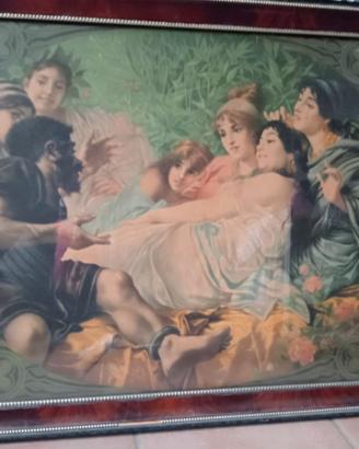 Stampa oleografica R Fontana 1876