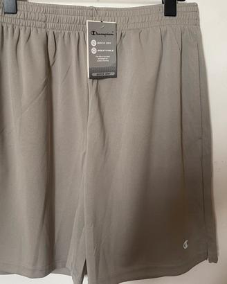 Calzoncini uomo palestra Champion con sacchetto