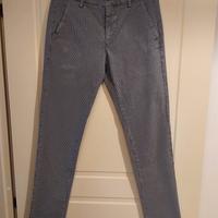 Pantalone da donna skinny pied ed poule Dondup
