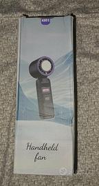 Ventilatore portatile a mano con display - Nuovo