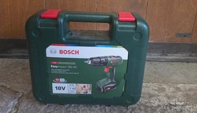 Bosch Trapano con percussione a batteria EasyImpac