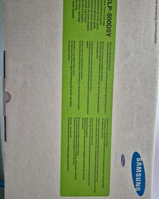 Toner Originale Samsung CLP- 500D5Y. Giallo