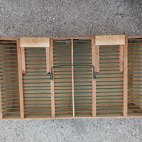 trasportino con 2 scomparti