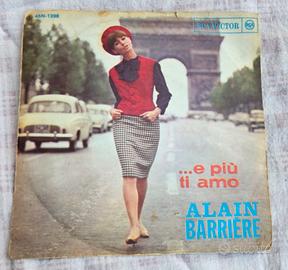 Disco 45 giri Alain Barrière – “…e più ti amo” – R