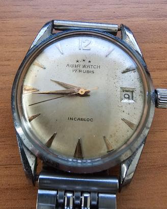 Orologio AGIR WATCH 17 Rubis in Cabloc