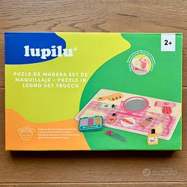 LUPILU puzzle in legno set trucco NUOVO