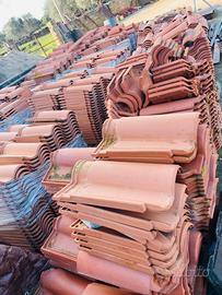 Tegole portoghesi usate - ricambi / tetto stalla