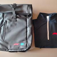 Zaino e felpa F1 SalesForce
