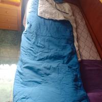 Sacco a pelo vintage blu Associated Eurosport