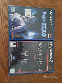 Project zero & project zero II playstation 2 ps2
