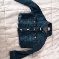 giubbino jeans bimba