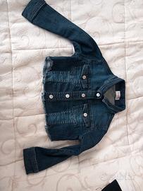giubbino jeans bimba