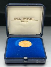 Moneta d’oro Vreneli 20 Franchi Helvetia 1915