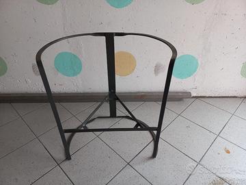 n.3 sedie da esterno in ferro zincato 