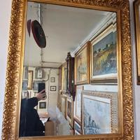 cornice con specchiera 90x72 