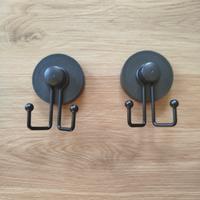 Appendino doppio  con ventosa