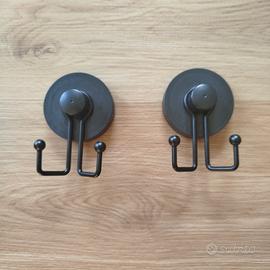 Appendino doppio  con ventosa