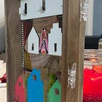 Porta oggetti chiavi casa buon cammino