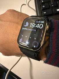 Apple Watch 9 45mm gps acciaio zaffiro