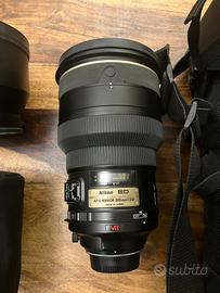 Nikon 200mm f2 af-s G VR I ED