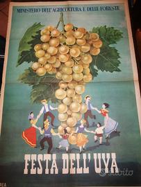 manifesto festa dell'uva