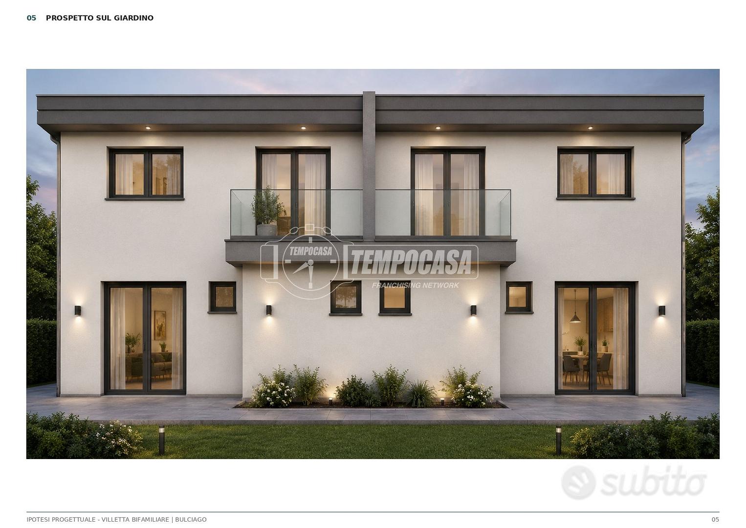 Terreno residenziale a Bulciago Via Santo Stefano - Vista 3