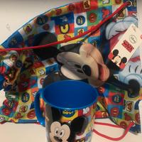 Tazza con sacca Diney Topolino